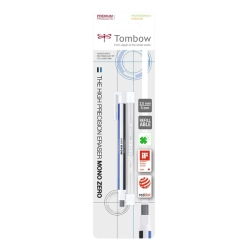 TOMBOW - Mono Zero pryž v tužce - tenká guma plochá 2,5 x 5 mm - sada tužky a náhradní náplně