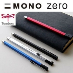 TOMBOW - Mono Zero METAL pryž v tužce - tenká guma plochá 2,5 x 5 mm  - kovová
