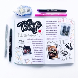 TOMBOW Travel Journal Set - sada pro tvorbu cestovního deníku