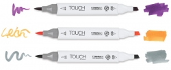 TOUCH Twin Brush Marker - oboustranný fix - ShinHan Art - sada 36 ks
