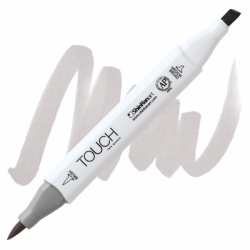 TOUCH Twin Brush Marker - oboustranný fix - ShinHan Art - sada 12 ks - WG - Warm Grey