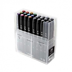 TOUCH Twin Marker - oboustranný fix - ShinHan Art - sada 24 ks