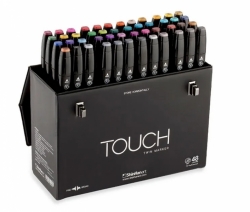 TOUCH Twin Marker - oboustranný fix - ShinHan Art - sada 48 ks