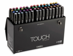 TOUCH Twin Marker - oboustranný fix - ShinHan Art - sada 60 A