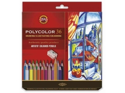 Umělecké pastelky Koh-i-noor POLYCOLOR 36 ks - PAPÍR 