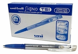 Uni-Ball SIGNO TSI - gumovatelné pero - modré