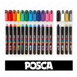 POSCA (UNI) Dekorační popisovač PC-1MR - 0,7 mm - různé barvy