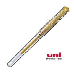 Gelové pero Uni-Ball SIGNO UM-153 BROAD - GOLD - zlaté (1 mm)