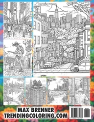 Urban Safari Coloring Book - Max Brenner 