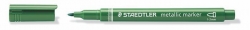 STAEDTLER Metalický popisovač - kuželový hrot - různé barvy, barva zelená