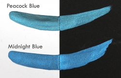 COLIRO Pearl Color - perleťové akvarelové barvy - PEACOCK BLUE