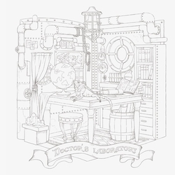 Victorian Fantasy Collection: Kuroimori Coloring Book - JAPONSKO
