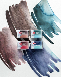 St. Petersburg Nevskaya Palitra - WHITE NIGHTS - Bílé noci - akvarelové barvy - METAMORPHOSIS (trojí granulace) - sada 12 ks