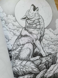 Wild Animal 2 Coloring Book - Max Brenner 