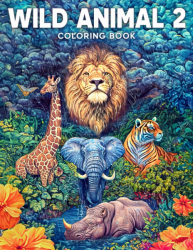 Wild Animal 2 Coloring Book - Max Brenner 