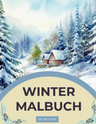 Winter Malbuch-  Annika Bernhard - edice Okouzlující zákoutí  - 4