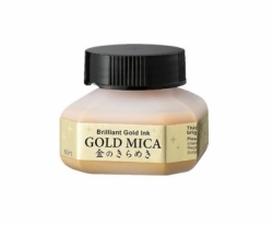 ZIG Kuretake GOLD MICA Ink - zlatý inkoust - 60 ml