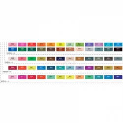 ZIG Kuretake Clean Color Real Brush Pen - sada 36 ks