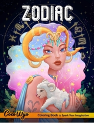 Zodiac By Coco Coloring Book
