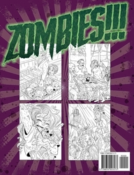 Zombie Coloring Book