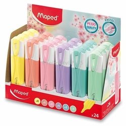 Maped PASTEL Highlighters - zvýrazňovače v pastelových barvách - sada 6 ks