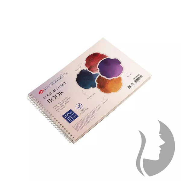 Nevskaya Palitra - COLOUR CHART - vzorník pro barvy - A4 - 200g/m2