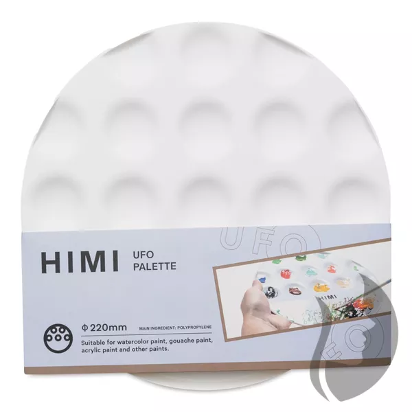 HIMI UFO Palette - kulatá paleta s důlky - průměr 22 cm
