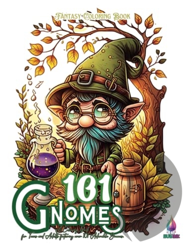 101 Gnomes - Coloring Book