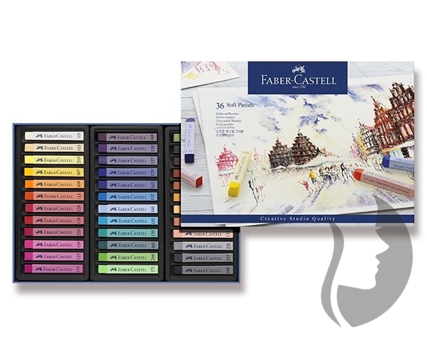 Faber-Castell CREATIVE STUDIO - suché pastely - sada 36 kusů