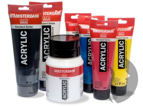 Royal Talens AMSTERDAM Standard series - akrylové barvy v tubě - 250 ml