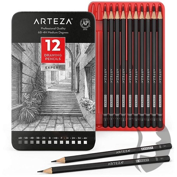 ARTEZA EXPERT - sada grafitových tužek 12 ks
