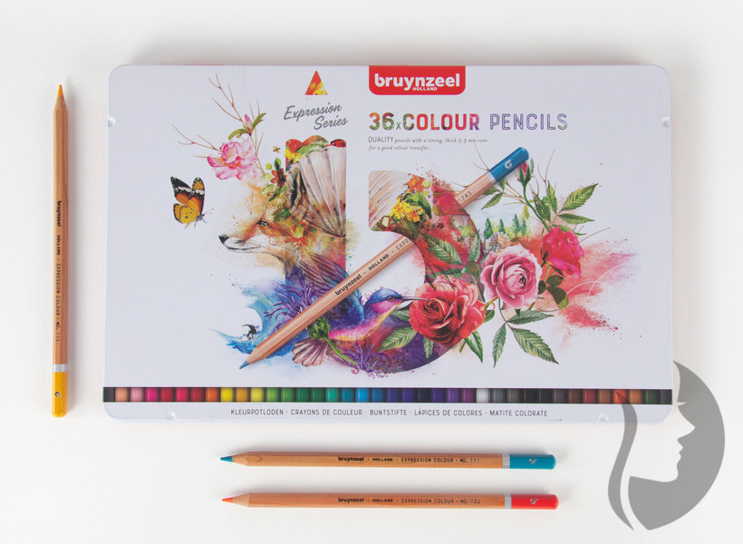 Bruynzeel Expression Colour - umělecké pastelky - sada 36 kusů