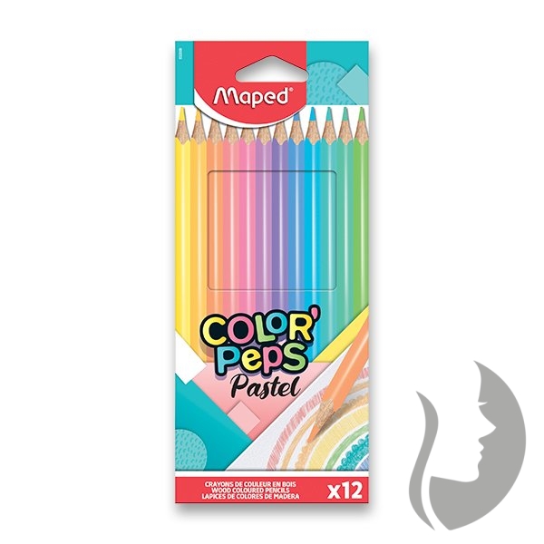 Maped ColorPeps - pastelky PASTEL - 12 ks