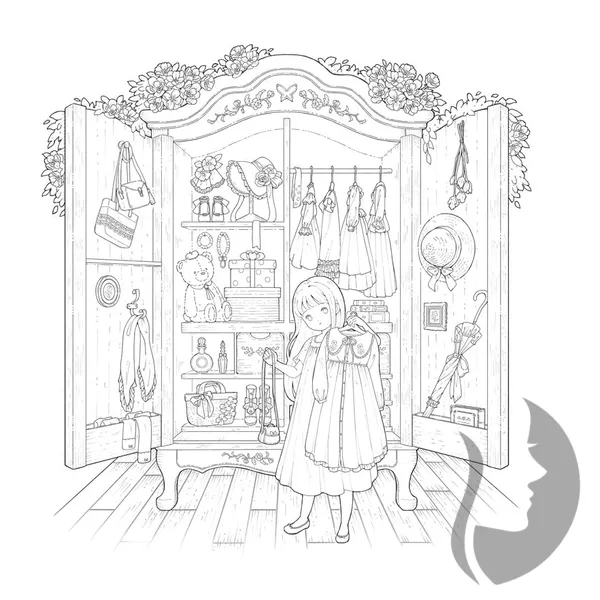 A Forest Diary with Little Twins - Storytelling Coloring Book (Malá dvojčátka v lese) - JAPONSKO