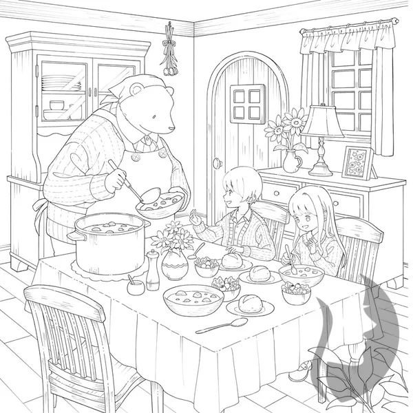 A Forest Diary with Little Twins - Storytelling Coloring Book (Malá dvojčátka v lese) - JAPONSKO