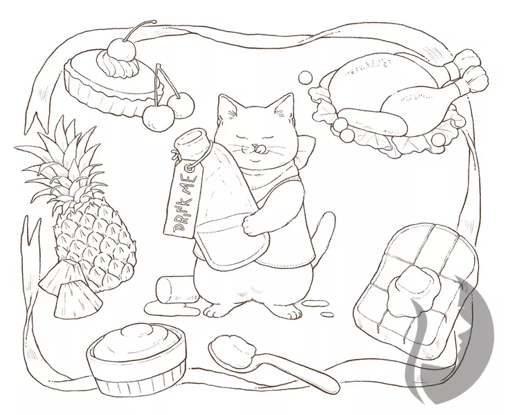 Alice in Wonderland and Dinah – Tokimeku Coloring Book Series (Alenka v říši divů a Dina) - JAPONSKO