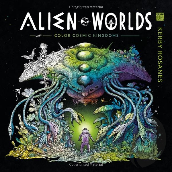 Alien Worlds- Kerby Rosanes - UK vydání