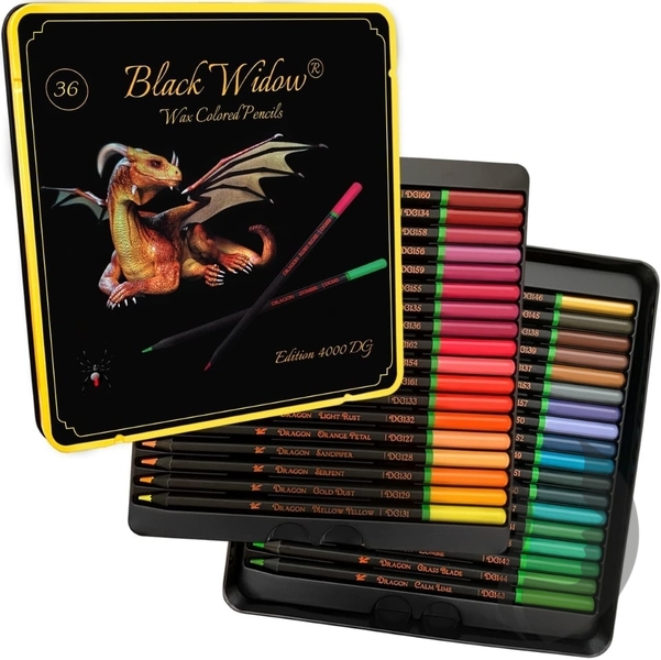 Black Widow Premium -  Pencils - sada 36 ks