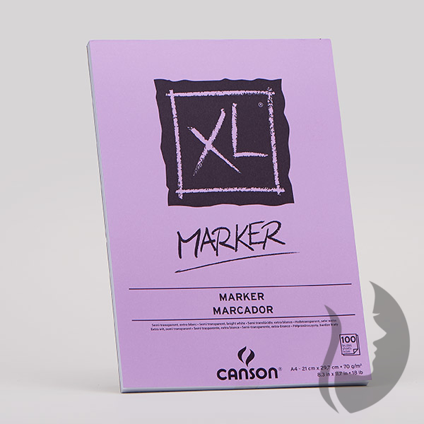 CANSON - XL Marker skicák lepený A4 100 listů, 70 g