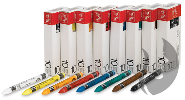 Caran d´Ache NEOCOLOR II - akvarelové voskové pastely - jednotlivé kusy