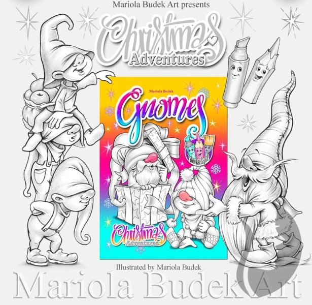 Gnomes - Christmas Adventures - Mariola Budek