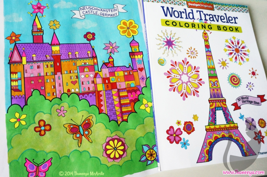 World Traveler - coloring book - Obiezyswait
