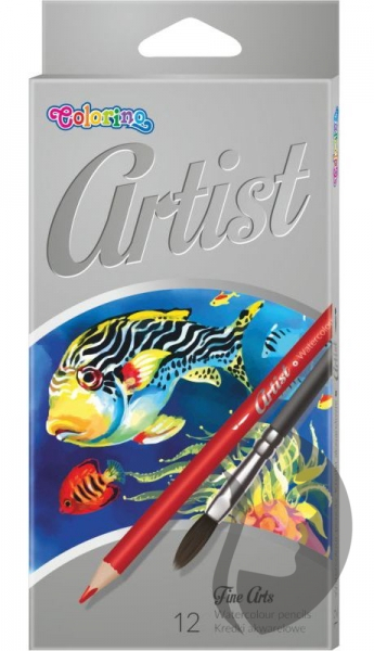 Colorino ARTIST akvarelové pastelky Fine Arts - 12 ks  