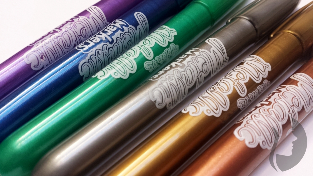  Colorino Creative - metalické značkovače (fixy)