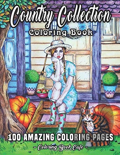 Country Collection - Coloring Book Cafe