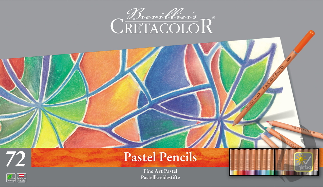 Cretacolor fine art pastel pencils - 72 KS