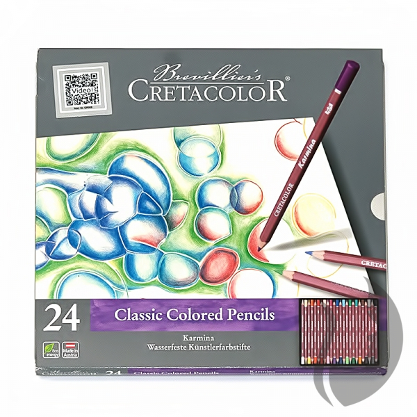 Cretacolor KARMINA - umělecké pastelky - sada 24 ks