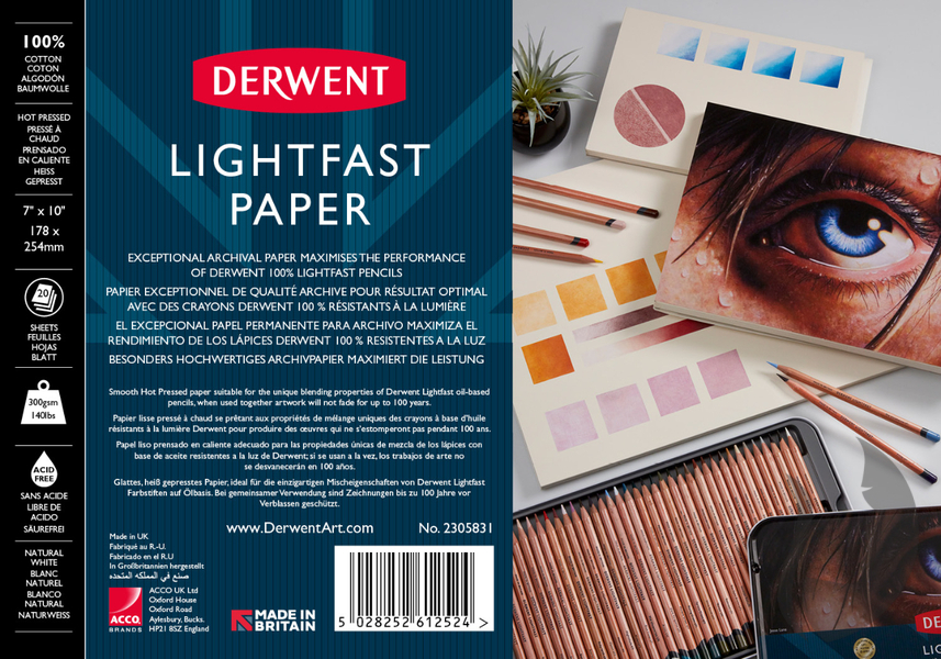 derwent lightfast paper