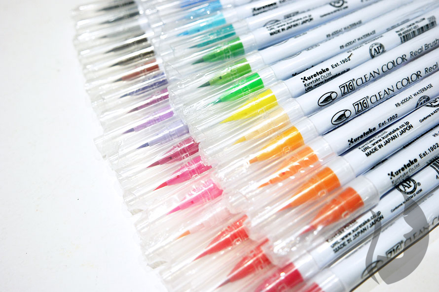 ZIG Kuretake Clean Color Real Brush Pen