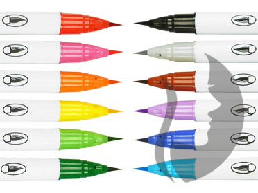ZIG Kuretake Clean Color Real Brush Pen
